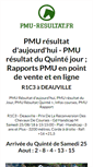 Mobile Screenshot of pmu-resultat.fr